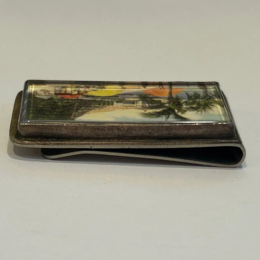 Catalina Island Mini Money Clip Small VINTAGE